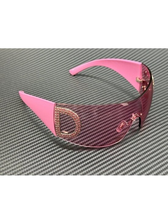 New Dolce & Gabbana Women Pink Sunglasses 72-28-120 main image 4
